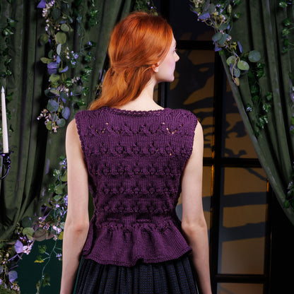 Caron Lace Stitch Cami Lace Stitch Cami made using Caron yarn