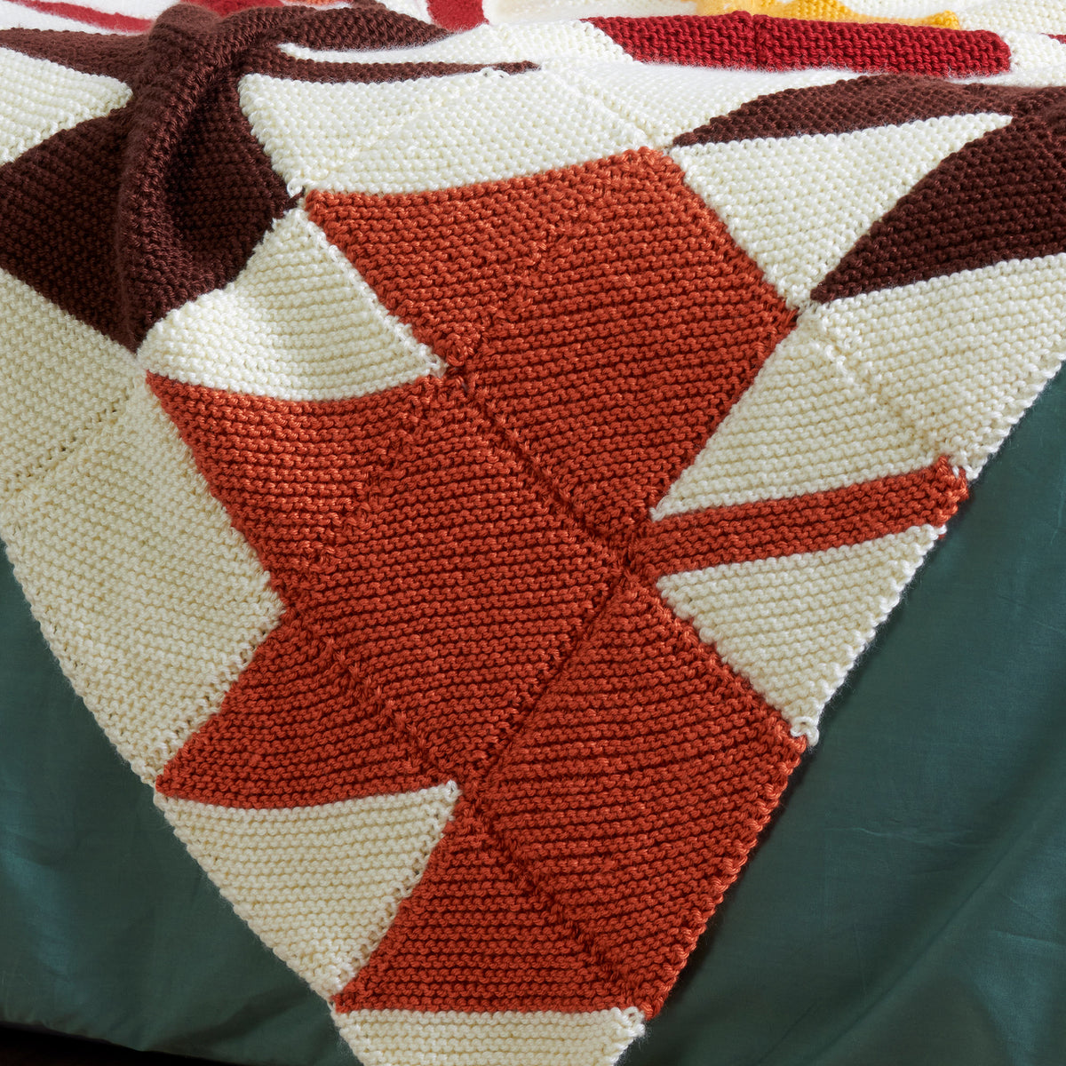 Knit Blanket made in Caron Simply Soft Yarn