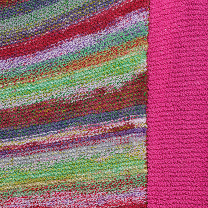 Caron Build-up Garter Strips Knit Blanket Caron Build-up Garter Strips Knit Blanket