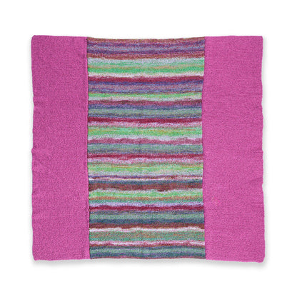 Caron Build-up Garter Strips Knit Blanket Caron Build-up Garter Strips Knit Blanket