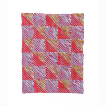 Caron Lazy Day Knit Blanket Lazy Day Knit Blanket made using Caron yarn