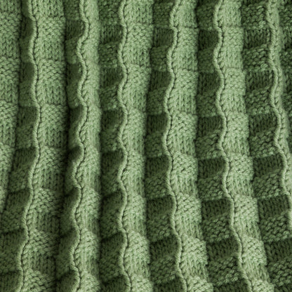 Caron Rich Textures Knit Blanket Rich Textures Knit Blanket made using Caron yarn