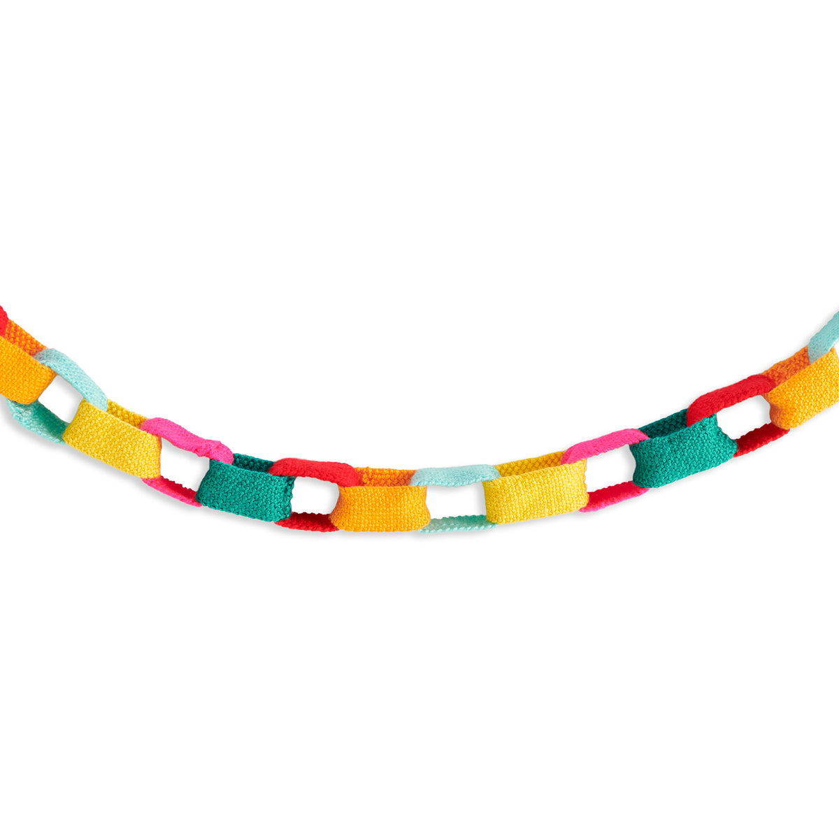 Knit Garland made in Caron Simply Soft Yarn