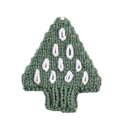 Caron Knit Tree Ornaments Caron Knit Tree Ornaments