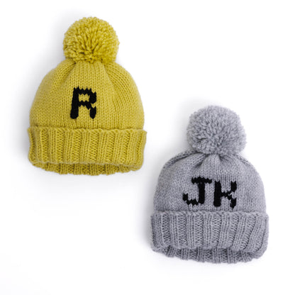 Caron Duplicate Stitch Alphabet for Knit Projects Duplicate Stitch Alphabet For Knit Projects made using Caron yarn