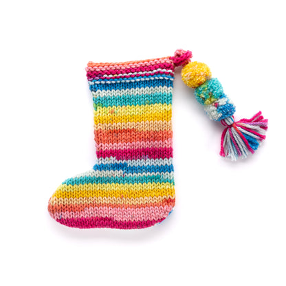 Caron Birthday Surprise Knit Stocking Caron Birthday Surprise Knit Stocking