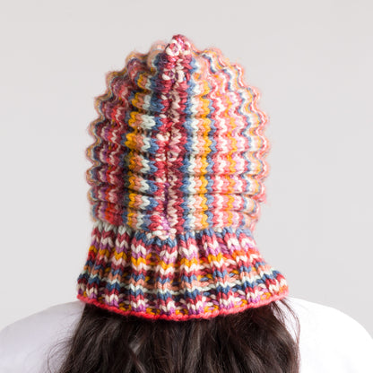 Caron Double Brioche Stitch Knit Hood Double Brioche Stitch Knit Hood made using Caron yarn