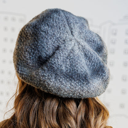 Caron Cool Time Knit Beret Cool Time Knit Beret made using Caron yarn
