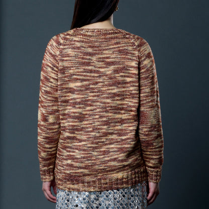 Caron Gilded Knit V-Neck Pullover Caron Gilded Knit V-Neck Pullover
