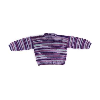 Caron Beginner's Luck Knit Sweater Beginner'S Luck Knit Sweater made using Caron yarn