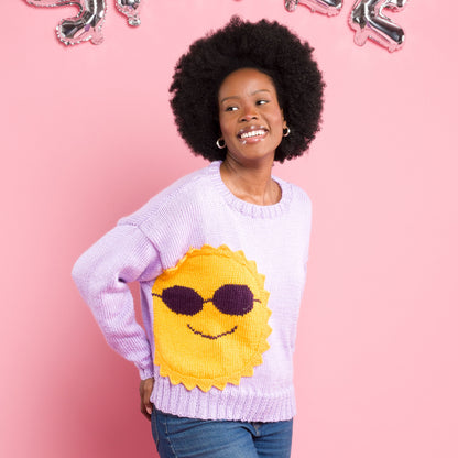 Caron Stay Cool Knit Sweater Stay Cool Knit Sweater made using Caron yarn
