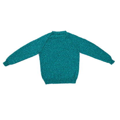 Caron For Keeps Knit Sweater For Keeps Knit Sweater made using Caron yarn in a styled lifestyle setting