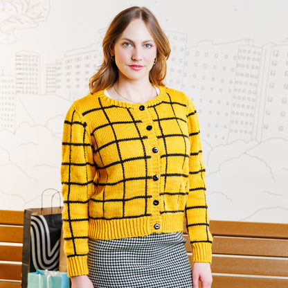 Caron As If Knit Cardigan Version 1