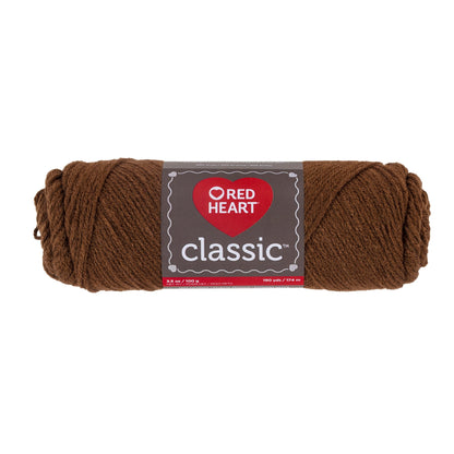 Red Heart Classic Yarn - Discontinued Shades Mid Brown