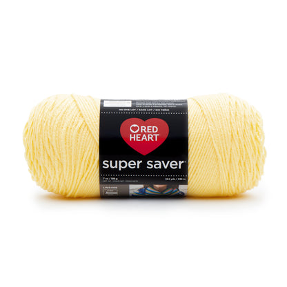 Red Heart Super Saver Yarn Lemon
