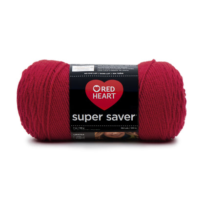 Red Heart Super Saver Yarn Cherry Red
