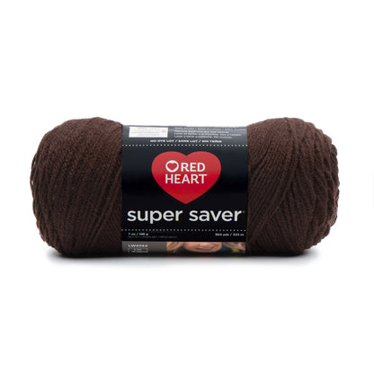 Red Heart Super Saver Yarn Coffee