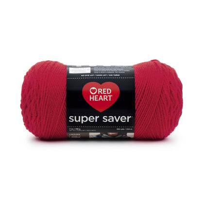 Red Heart Super Saver Yarn Hot Red