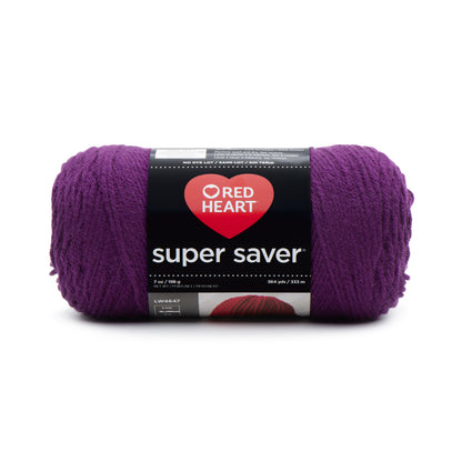 Red Heart Super Saver Yarn Dark Orchid