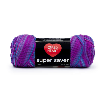 Red Heart Super Saver Yarn Grape Fizz