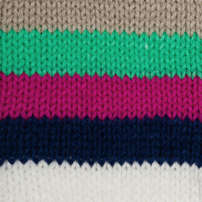 Red Heart Super Saver Yarn - Discontinued Shades Derby Stripe