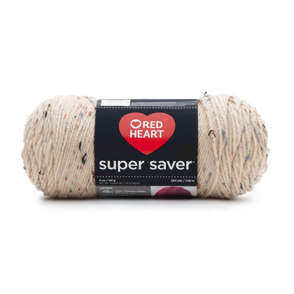 Red Heart Super Saver Yarn Buff Fleck