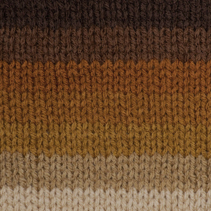 Red Heart Super Saver Yarn Latte Stripe
