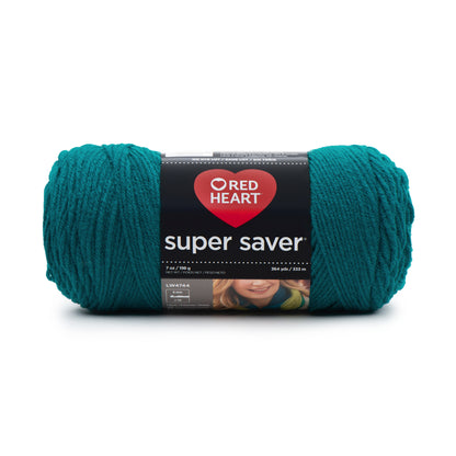 Red Heart Super Saver Yarn Real Teal