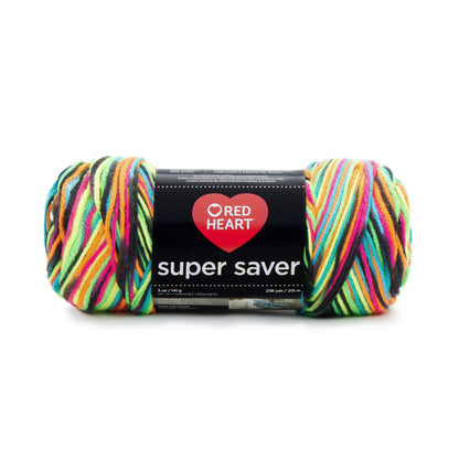 Red Heart Super Saver Yarn Blacklight
