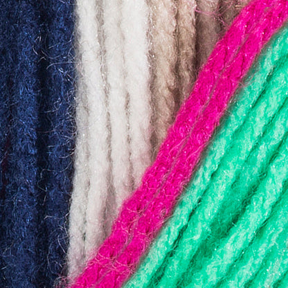 Red Heart Super Saver Yarn - Discontinued Shades Derby Stripe