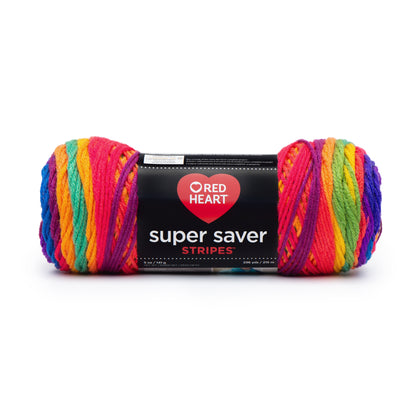 Red Heart Super Saver Yarn Favorite Stripe