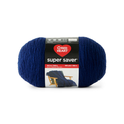 Red Heart Super Saver Yarn (1000g/35.3oz) Soft Navy