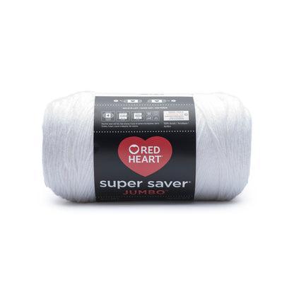 Red Heart Super Saver Jumbo Yarn White