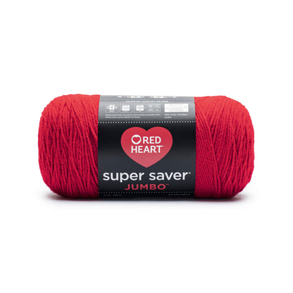 Red Heart Super Saver Jumbo Yarn Cherry Red