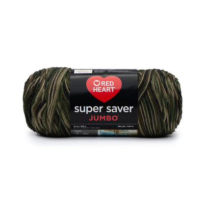 Red Heart Super Saver Jumbo Yarn Camouflage