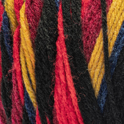 Red Heart All In One Granny Square Yarn (250g/8.8oz) Black - Moody Cherry