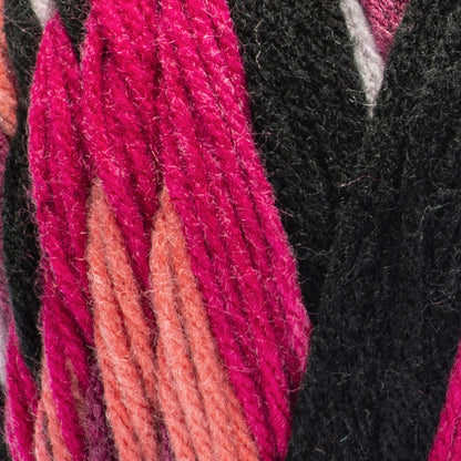 Red Heart All In One Granny Square Yarn (250g/8.8oz) Black - Carnation Code