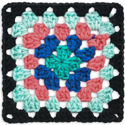 Red Heart All In One Granny Square Yarn (250g/8.8oz) Black - Pop Culture