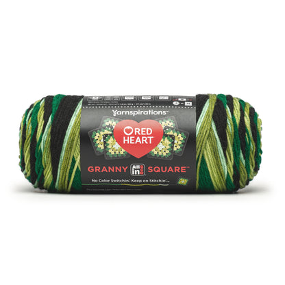 Red Heart All In One Granny Square Yarn (250g/8.8oz) Black - Verdant Vine