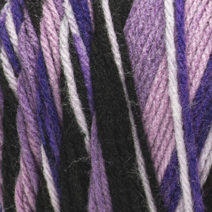 Red Heart All In One Granny Square Yarn (250g/8.8oz) Black - Grape Granny