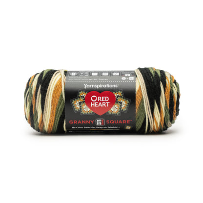 Red Heart All In One Granny Square Yarn (250g/8.8oz) Black - Amber Moss