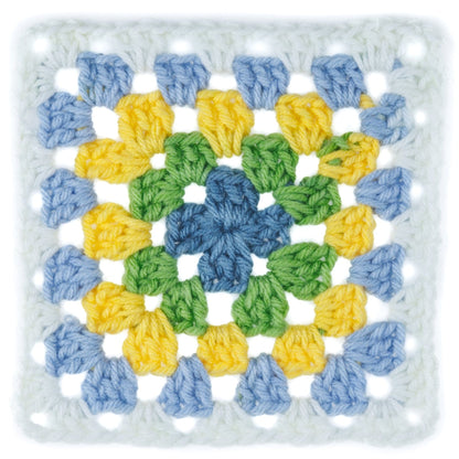 Red Heart All In One Granny Square Yarn (250g/8.8oz) Soft White - Spring Serene