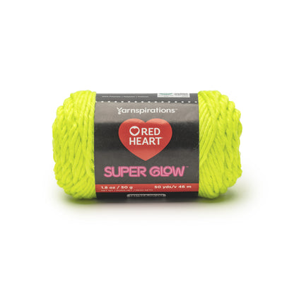 Red Heart Super Glow Yarn (50g/1.8oz) Aurora Yellow