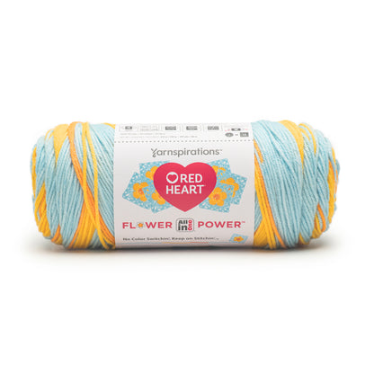 Red Heart All In One Flower Power Yarn (250g/8.8oz) Marigold