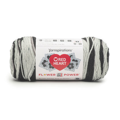 Red Heart All In One Flower Power Yarn (250g/8.8oz) Black Dahlia
