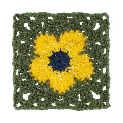 Red Heart All In One Flower Power Yarn (250g/8.8oz) Goldenrod
