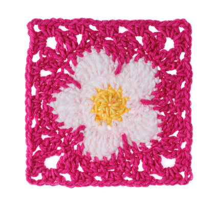 Red Heart All In One Flower Power Yarn (250g/8.8oz) Peony Pop