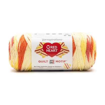 Red Heart All In One Quilt Motif Yarn (250g/8.8oz) Vintage