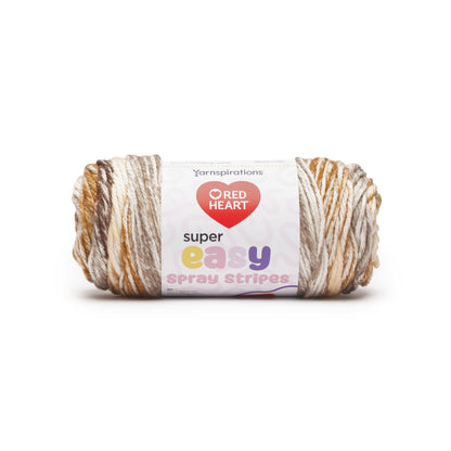 Red Heart Super Easy Spray Stripes Yarn (180g/6.3oz) Harvest