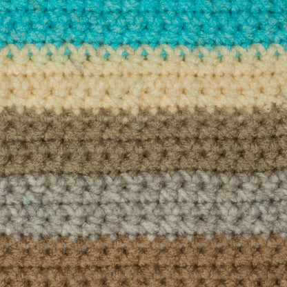 Red Heart With Love Yarn - Clearance Shades Sandbar Stripe